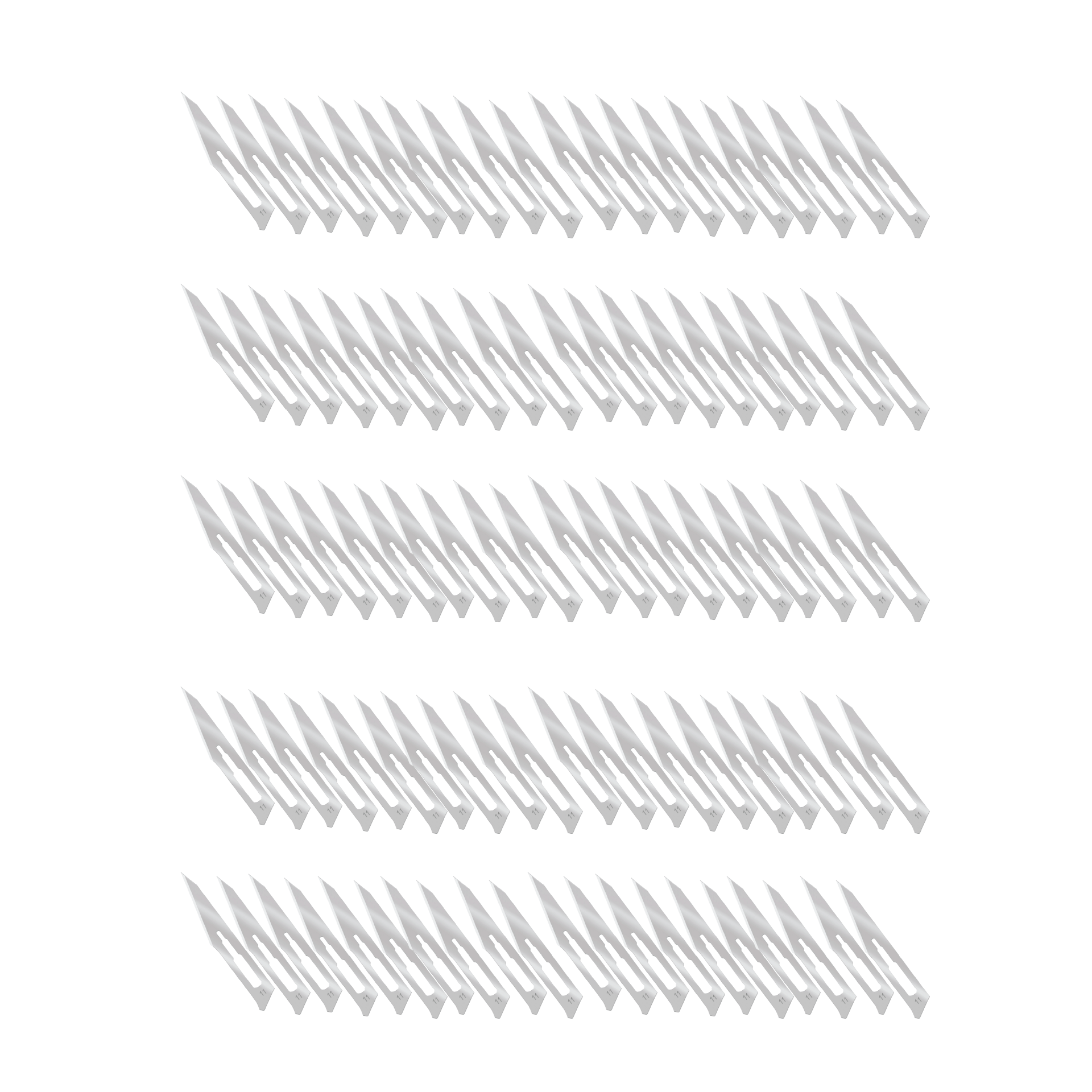 Mata Pisau IC Mega-idea No.11 100pcs pack